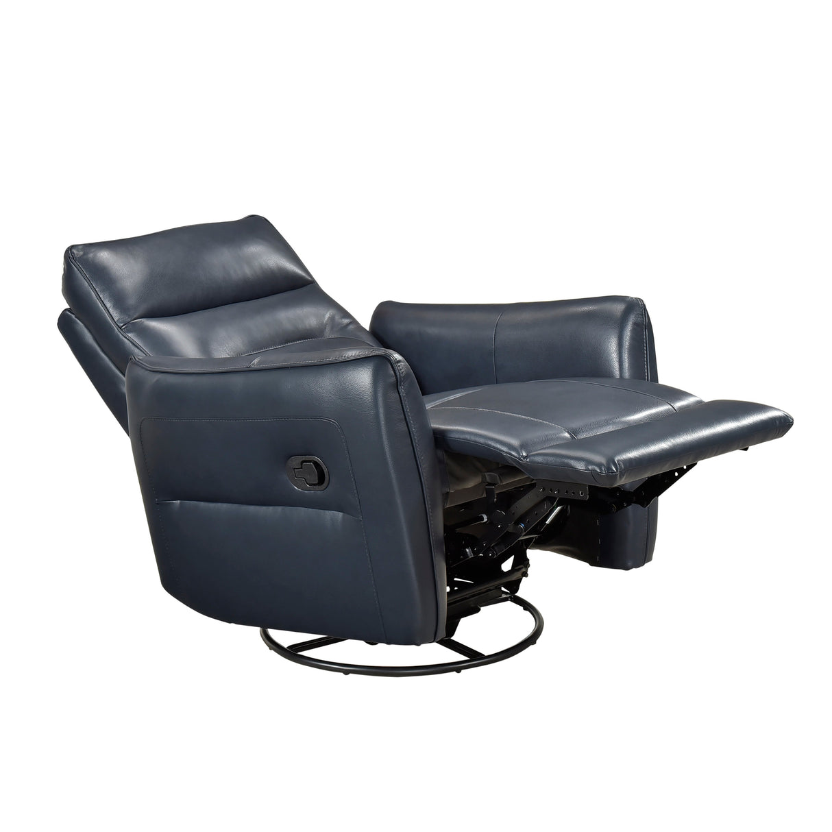 Thomas Dark Blue Swivel Glider Reclining Chair