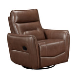Thomas Toffee Brown Swivel Glider Reclining Chair