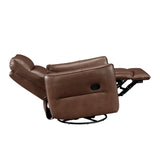 Thomas Toffee Brown Swivel Glider Reclining Chair