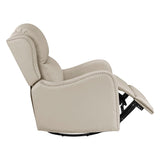 Regent Taupe Swivel Glider Reclining Chair by Homelegance at Eve Furniture