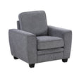Zander Dark Gray Chair by Homelegance at Eve Furniture