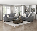 Zander Dark Gray Sofa by Homelegance at Eve Furniture