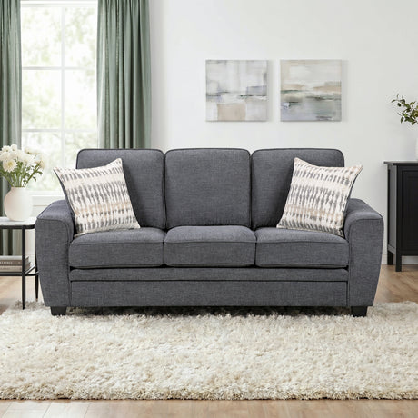 Zander Dark Gray Sofa by Homelegance at Eve Furniture
