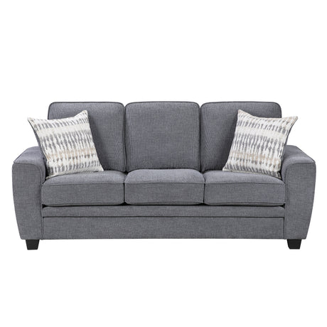 Zander Dark Gray Sofa by Homelegance at Eve Furniture