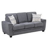 Zander Dark Gray Sofa by Homelegance at Eve Furniture