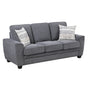 Zander Dark Gray Sofa by Homelegance at Eve Furniture