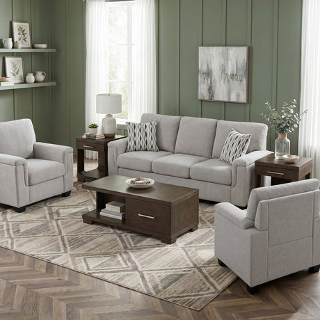 Chelsea Gray Chair by Homelegance at Eve Furniture
