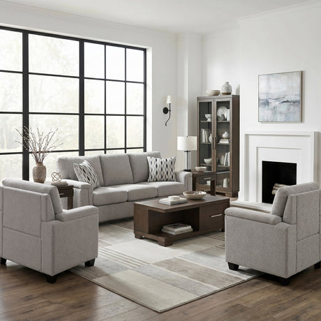 Chelsea Gray Chair by Homelegance at Eve Furniture