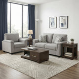 Chelsea Gray Chair by Homelegance at Eve Furniture