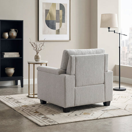 Chelsea Gray Chair by Homelegance at Eve Furniture