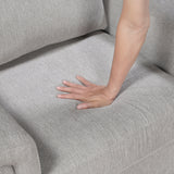 Chelsea Gray Loveseat by Homelegance at Eve Furniture