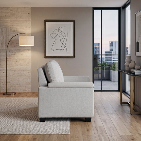 Chelsea Gray Chair by Homelegance at Eve Furniture
