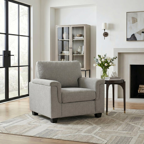 Chelsea Gray Chair by Homelegance at Eve Furniture
