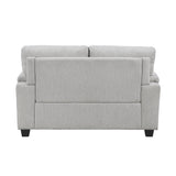Chelsea Gray Loveseat by Homelegance at Eve Furniture