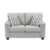Chelsea Gray 2-Piece Living Room Set by Homelegance at Eve Furniture