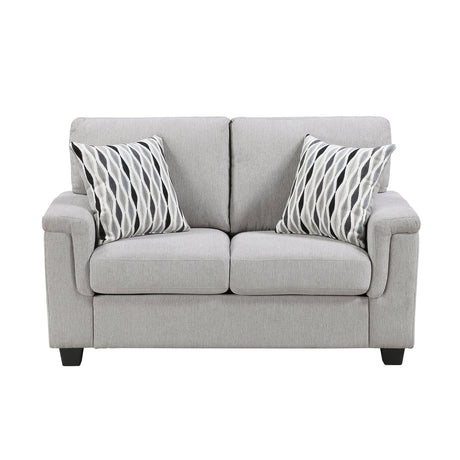 Chelsea Gray 2-Piece Living Room Set by Homelegance at Eve Furniture