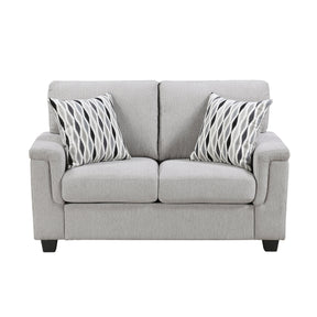 Chelsea Gray Loveseat by Homelegance at Eve Furniture