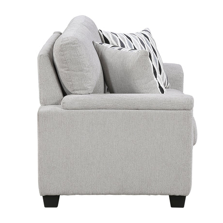 Chelsea Gray 2-Piece Living Room Set by Homelegance at Eve Furniture