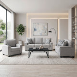 Chelsea Gray Sofa by Homelegance at Eve Furniture
