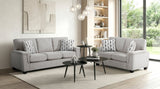 Chelsea Gray Loveseat by Homelegance at Eve Furniture