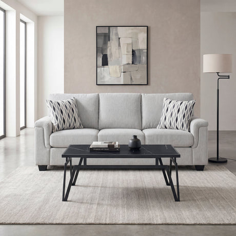 Chelsea Gray Sofa by Homelegance at Eve Furniture