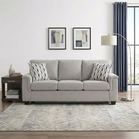 Chelsea Gray Sofa by Homelegance at Eve Furniture