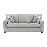 Chelsea Gray 2-Piece Living Room Set by Homelegance at Eve Furniture