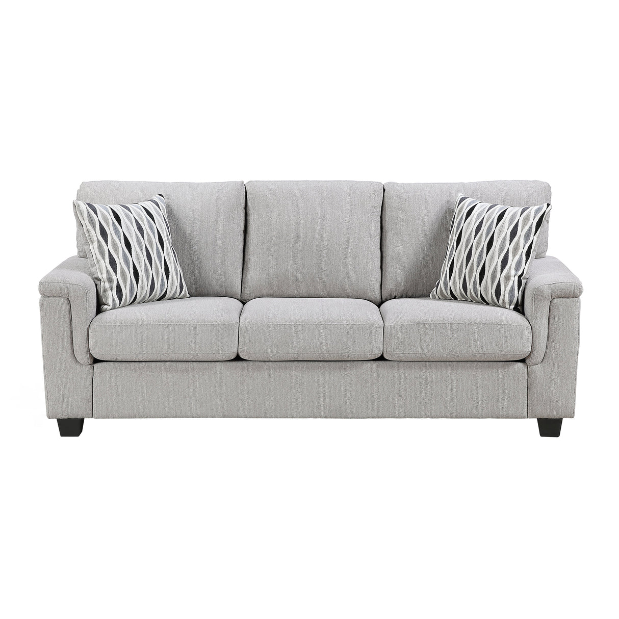 Chelsea Gray Loveseat by Homelegance at Eve Furniture