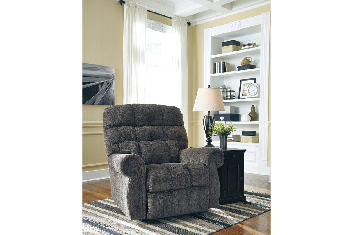 Ernestine Slate Power Lift Recliner