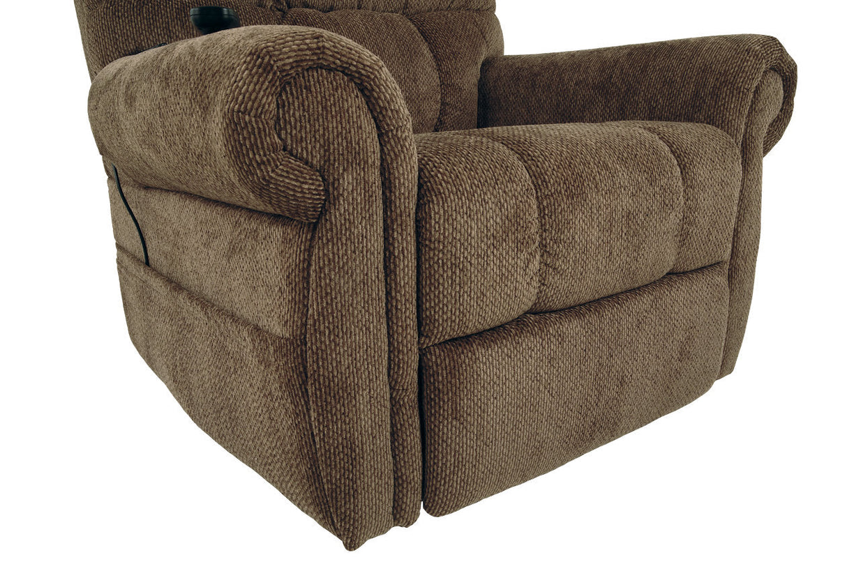 Ernestine Truffle Power Lift Recliner