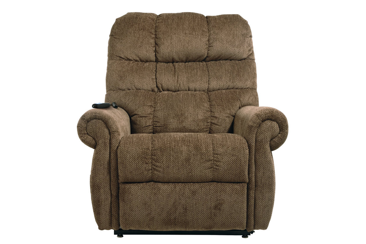 Ernestine Truffle Power Lift Recliner