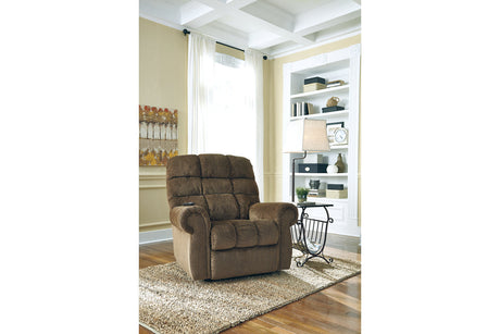 Ernestine Truffle Power Lift Recliner