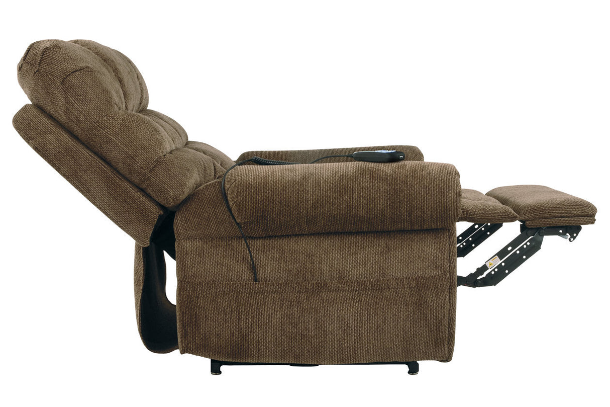 Ernestine Truffle Power Lift Recliner