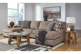 Cannonbrook Nutmeg 3-Piece Sectional with Chaise