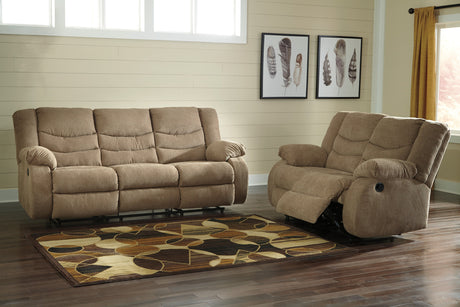 Tulen Mocha Reclining Living Room Set