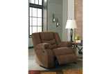 Tulen Chocolate Reclining Loveseat and Recliner