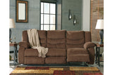 Tulen Chocolate Reclining Sofa, Loveseat and Recliner