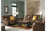 Tulen Chocolate Reclining Sofa