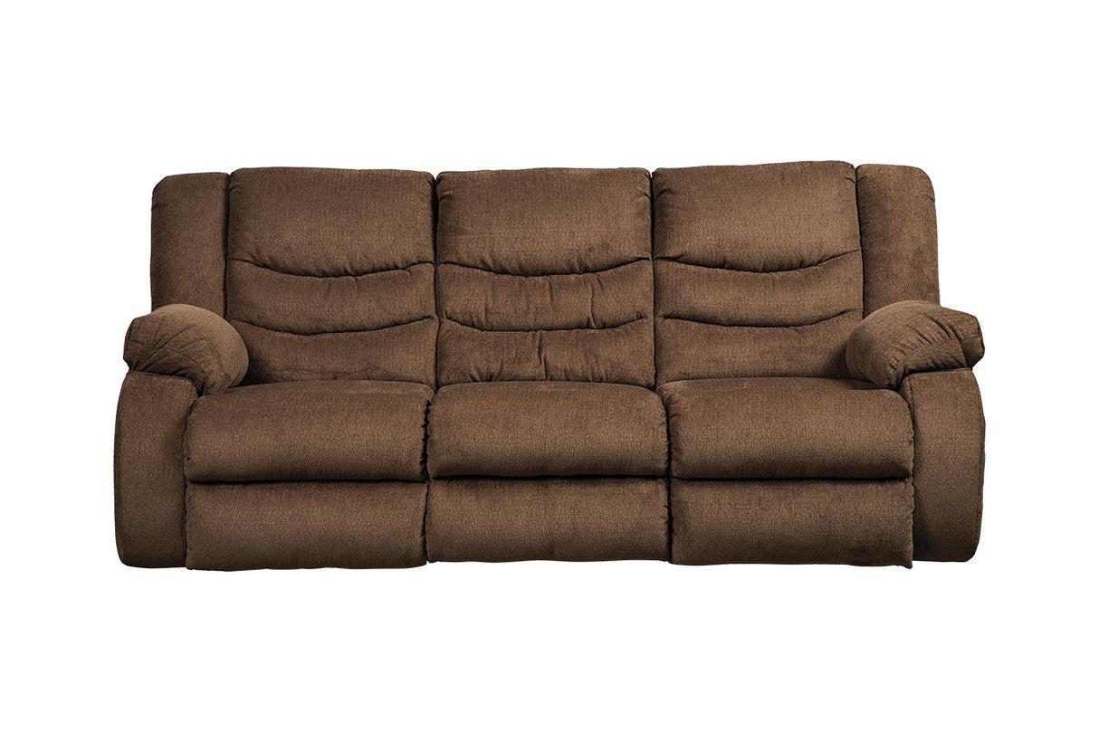 Tulen Chocolate Reclining Sofa