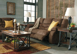 Tulen Chocolate Reclining Living Room Set