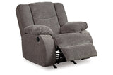 Tulen Gray Reclining Loveseat and Recliner