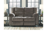 Tulen Gray Reclining Loveseat and Recliner