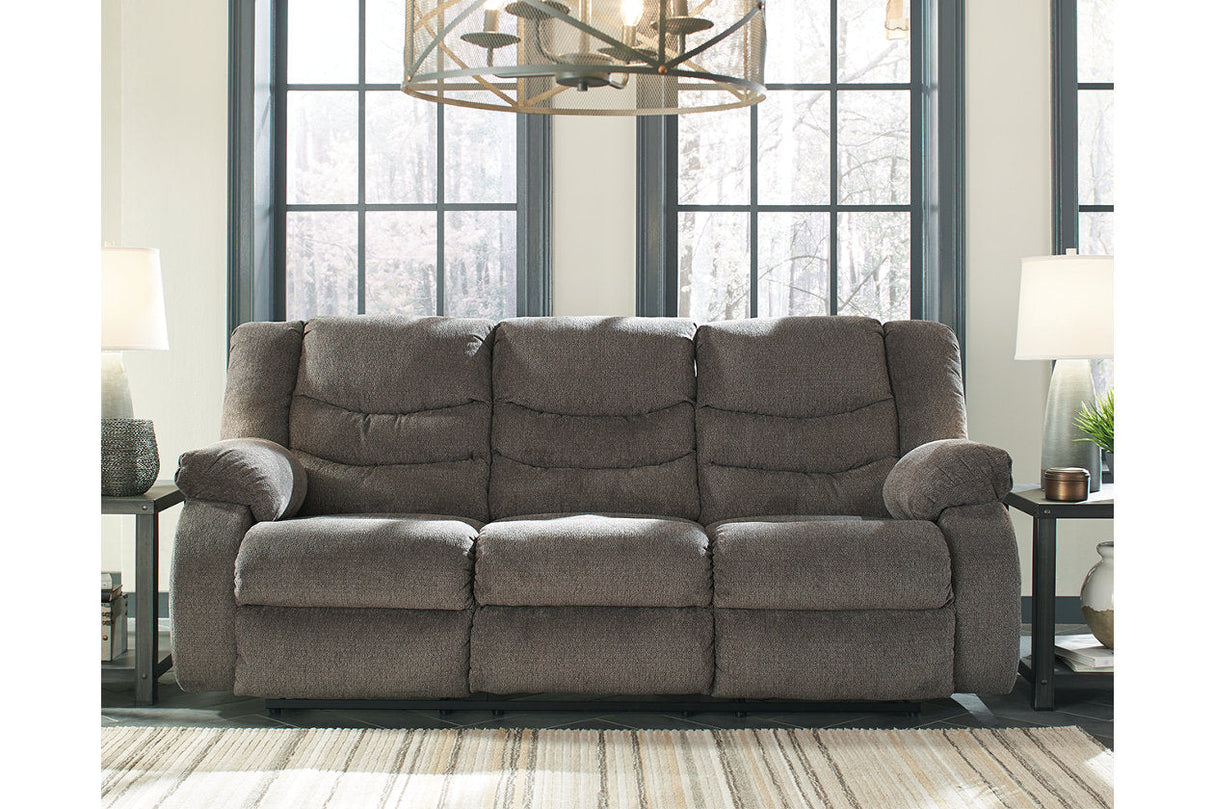 Tulen Gray Reclining Sofa, Loveseat and Recliner