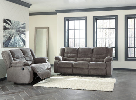 Tulen Gray Reclining Living Room Set