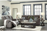 Tulen Gray Reclining Sofa