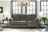 Tulen Gray Reclining Sofa