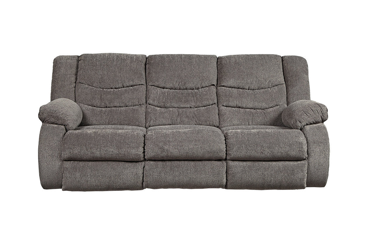 Tulen Gray Reclining Sofa