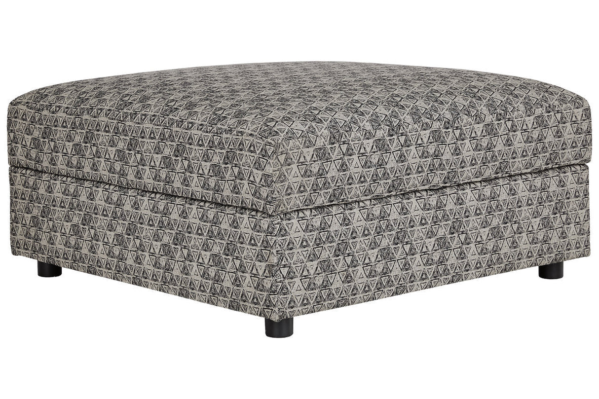 Kellway Bisque Ottoman With Storage