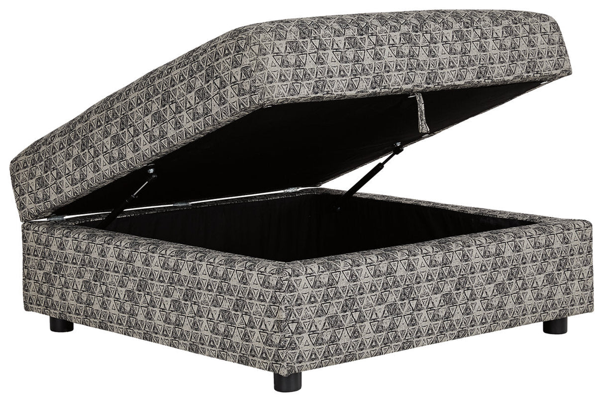 Kellway Bisque Ottoman With Storage