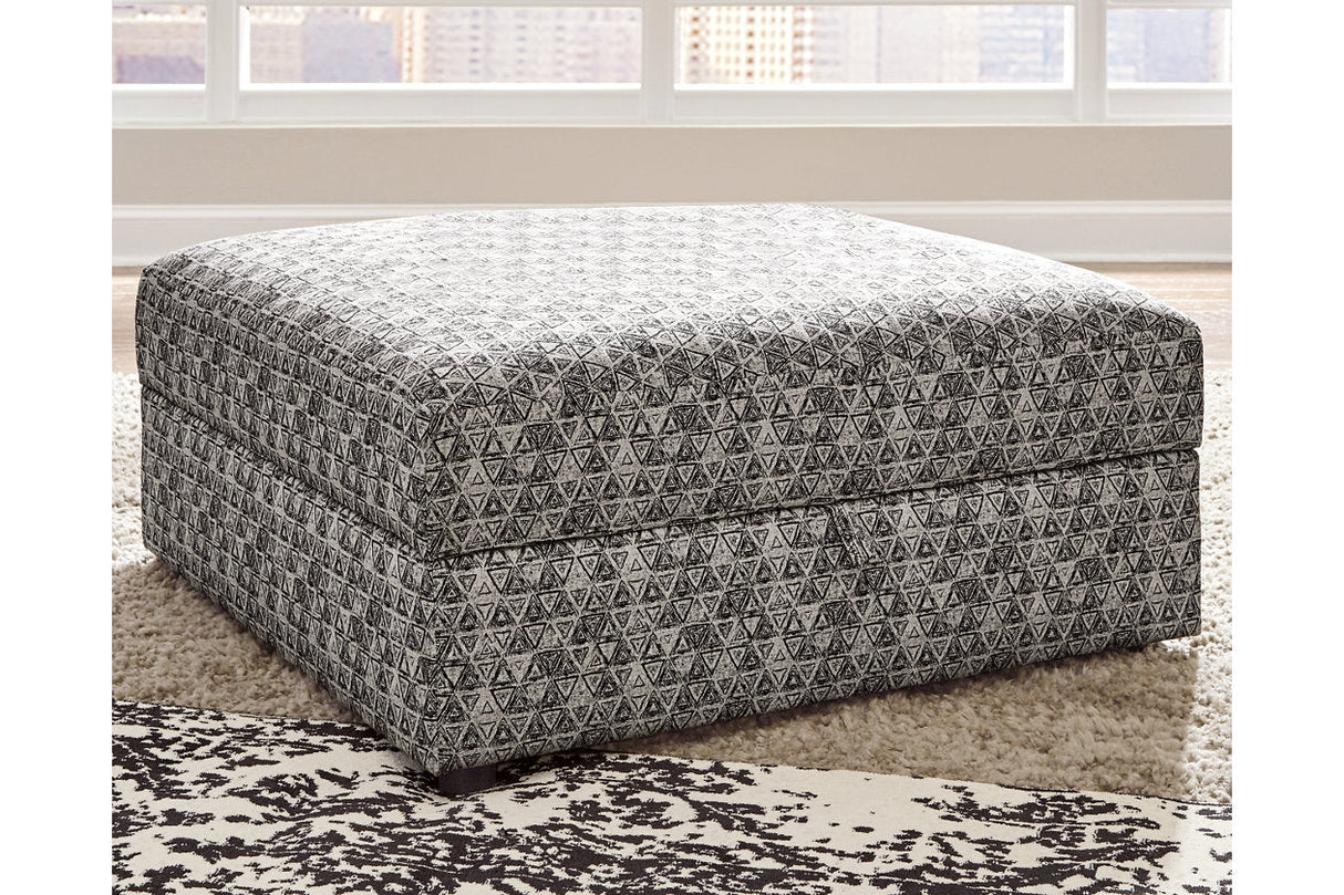 Kellway Bisque Ottoman With Storage